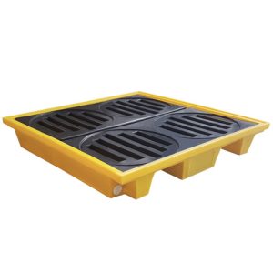Pallet de Contenção para 4 Tambores 150 Litros