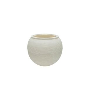 Vaso Plástico Esfera Grafiato 38X46