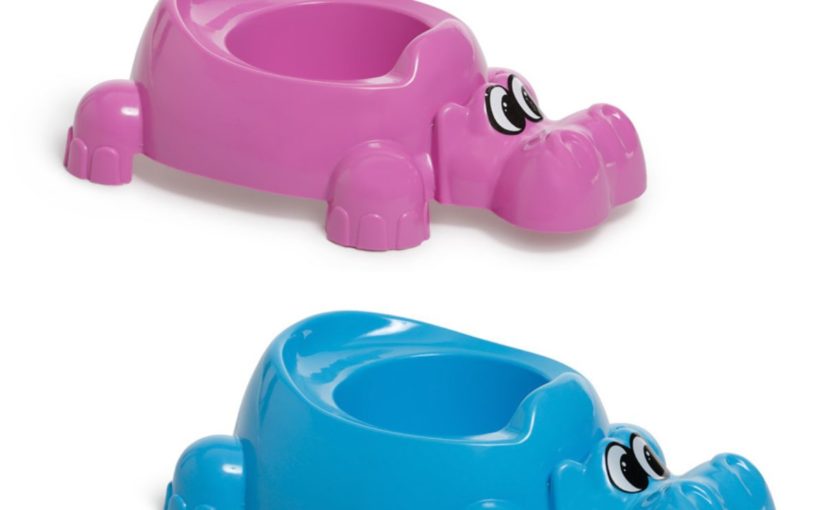Troninho Assento Infantil Hipopótamo