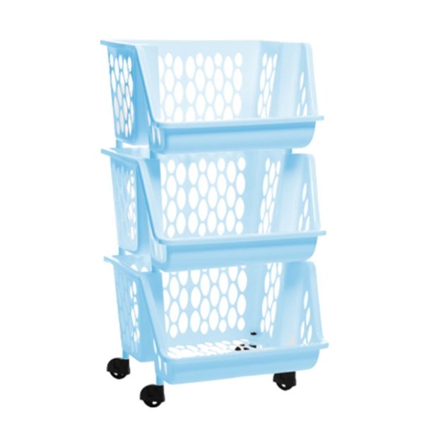 Organizador Multiuso Empilhável Triplo - Imagem 2