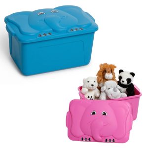 Caixa Organizadora Infantil Elefante 34L