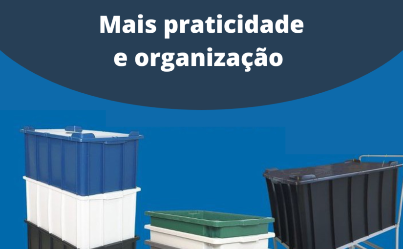 Caixas Plásticas: mais praticidade e organização para o seu dia-a-dia Caixas Plásticas: mais praticidade e organização para o seu dia-a-dia