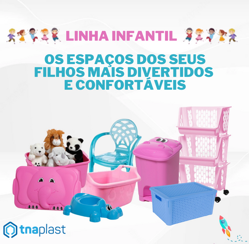 Linha Infantil: deixando os espaços dos seus filhos mais divertidos e confortáveis