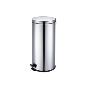 Lixeira Inox 30 Litros Com Pedal