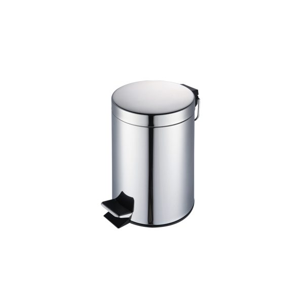 Lixeira Inox 5 Litros Com Pedal