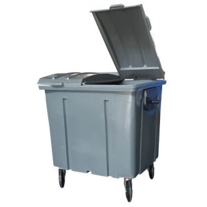 Container de Lixo com Tampa Bipartida 1000 Litros