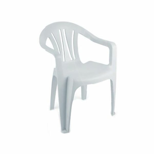 Poltrona de Plástico Baixa Coral